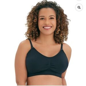 NWT Joyspun Women’s Maternity Seamless Nursing/Pumping Black Bralette
